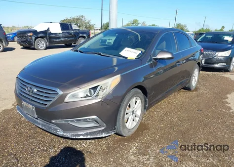 2015 Hyundai Sonata Se z USA, uszkodzony, nr VIN 5NPE24AF0FH189836